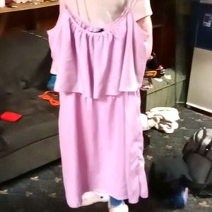 Lite purple mini dress